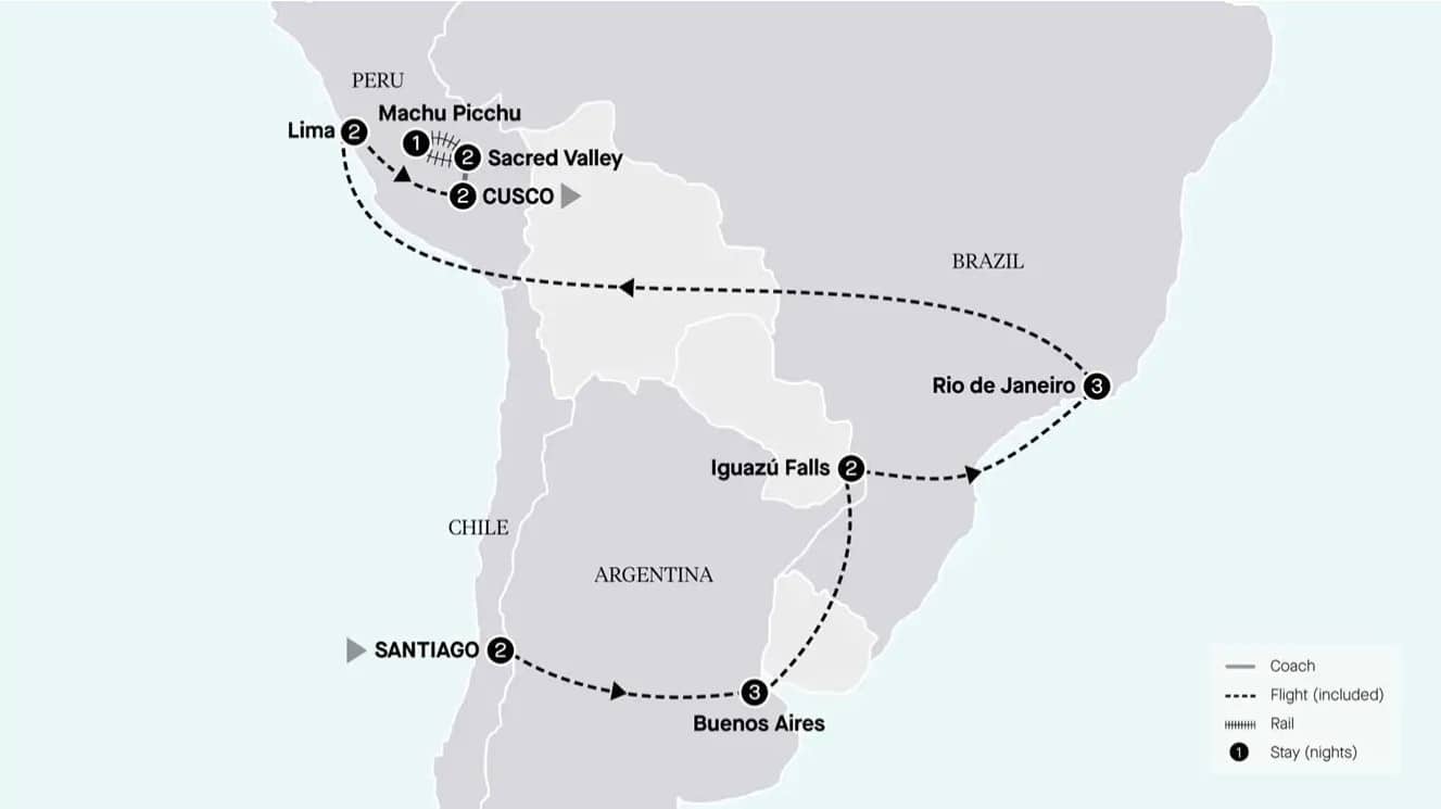 Santiago to Cusco